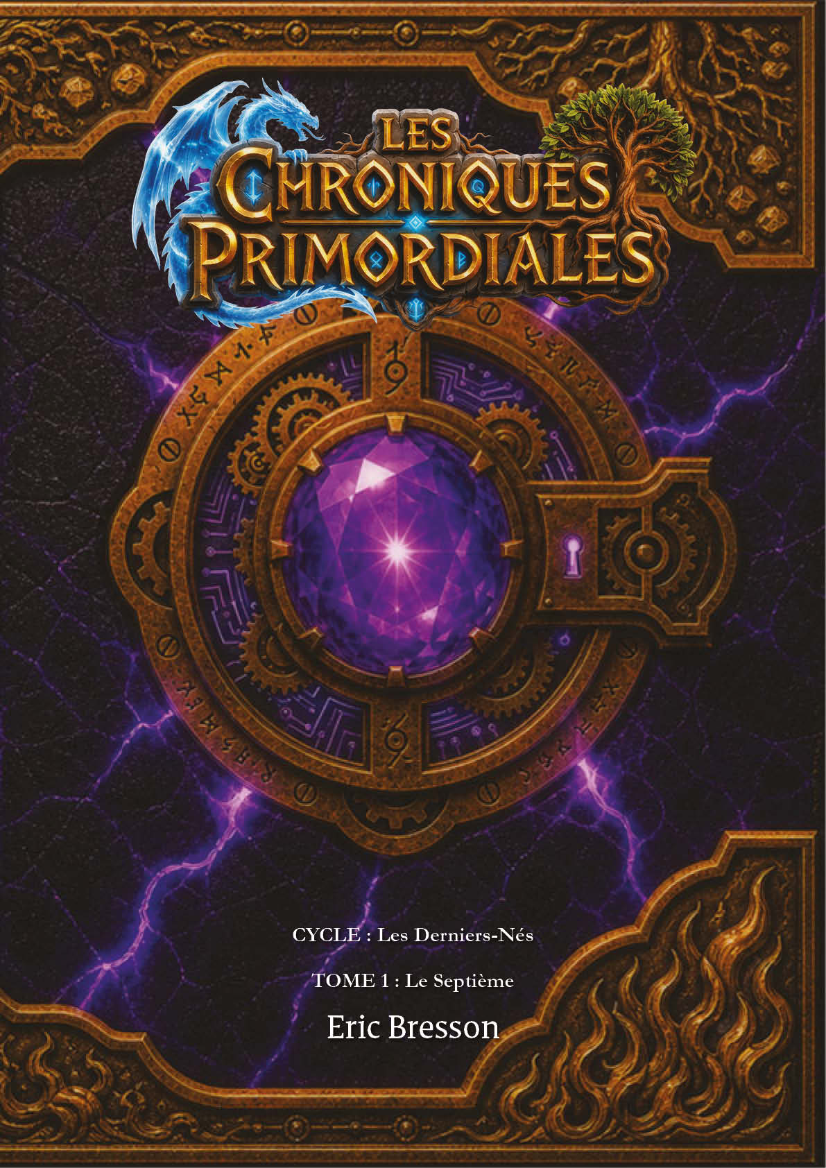 Couverture du Tome 1 : Le Septième — Les Chroniques Primordiales